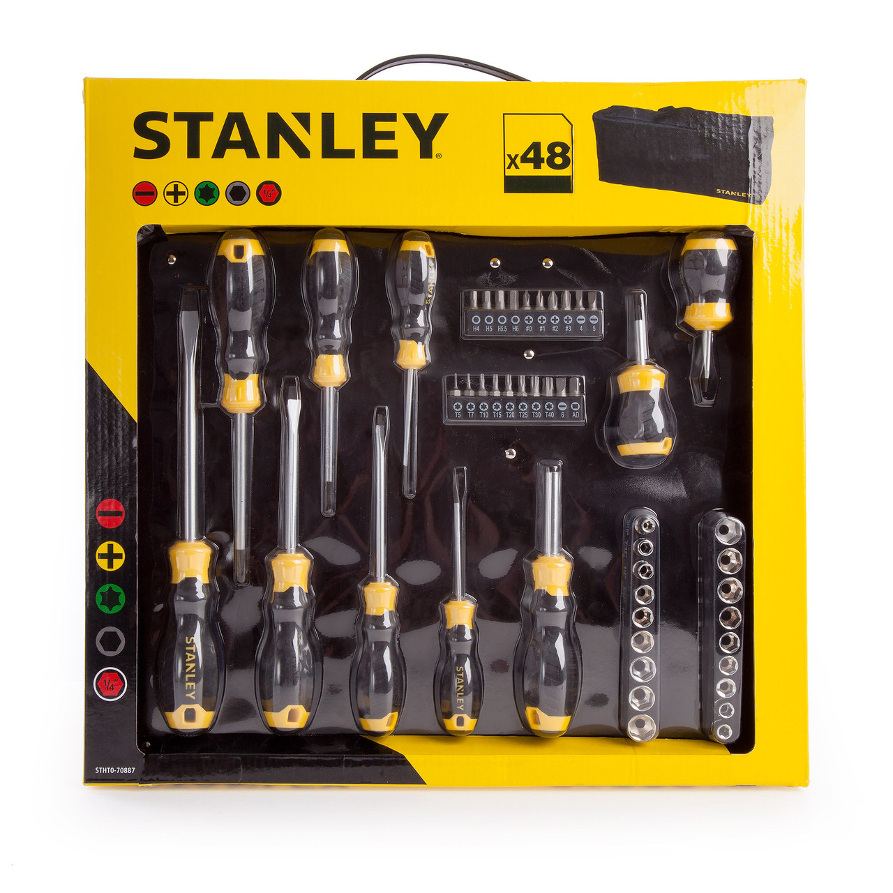 Stanley STHT0-70887 48 darabos készlet tokkal