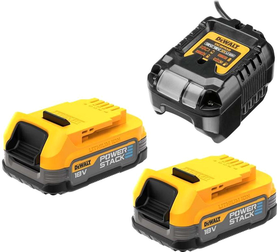 DeWALT DCB1102E2 XR 18V 2 x 1.7 Ah