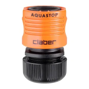 Gyorscsatlakozó 1/2" CLABER 8602 - AQUA STOP