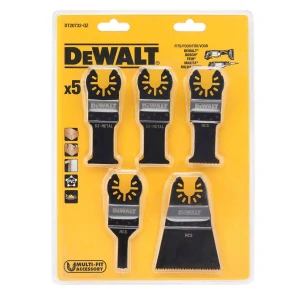 DeWALT DT20732 oszcilláló pengés szerszámkészlet 5 darabos